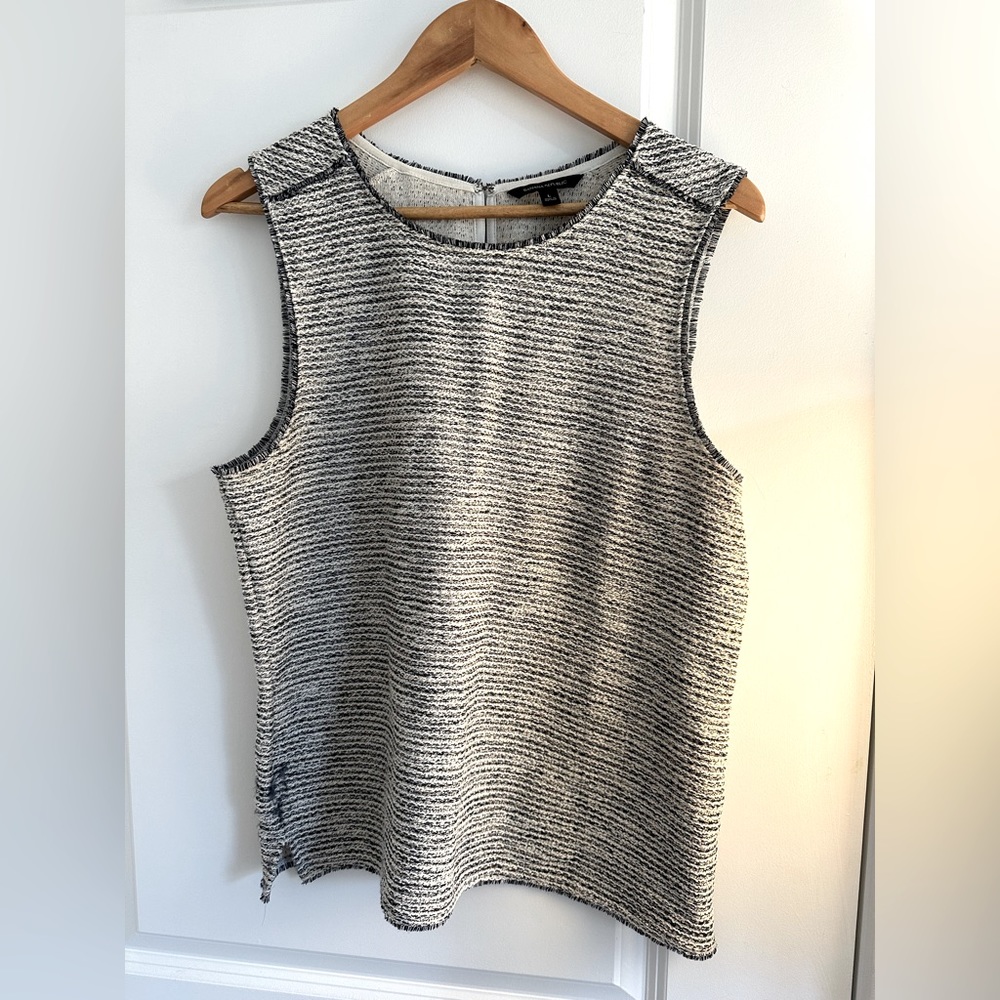 Banana Republic Knit Sleeveless Top with Metallic Thread